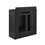 Tripp-Lite SRWO4UBRKT | Tripp Lite series SmartRack 4U Low-Profile Vertical-Mount Vented Wall-Mount Mini Rack Enclosure, Black