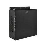 Tripp-Lite SRWO4UBRKT | Tripp Lite series SmartRack 4U Low-Profile Vertical-Mount Vented Wall-Mount Mini Rack Enclosure, Black
