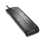 Tripp-Lite TLP128DB | 12-Outlet Surge Protector - 5-15R Outlets, 2100 Joules, 8 ft. (2.4 m) Braided Cord, Black