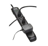 Tripp-Lite TLP76B | 7-Outlet Surge Protector - 5-15R Outlets, 1500 Joules, 6 ft. (1.8 m) Cord, Black