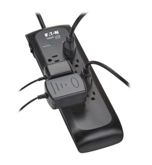 Tripp-Lite TLP86B | 8-Outlet Surge Protector - 5-15R Outlets, 2100 Joules, 6 ft. (1.8 m) Cord, Black