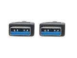 Tripp-Lite U320-006-BK | USB 3.0 SuperSpeed A/A Cable (M/M), Black, 6 ft. (1.83 m)