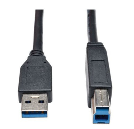 Tripp-Lite U322-006-BK | USB 3.2 Gen 1 SuperSpeed Device Cable (A to B M/M) Black, 6 ft. (1.83 m)