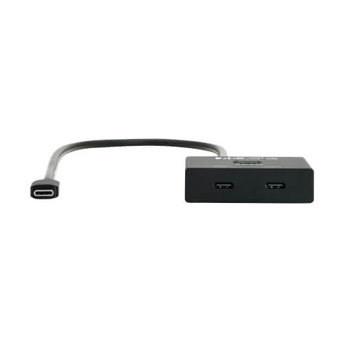 Tripp-Lite U415-002-BDS |  Bi-Directional USB-C Switch - 8K 60 Hz Video, HDCP Passthrough, USB 3.2 Gen 2, 100W PD Charging, Black