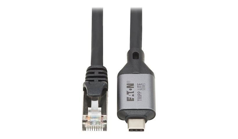 Tripp-Lite U436-01M | USB-C to RJ45 Gigabit Ethernet Cable (M/M) - USB 3.2 Gen 1, 1M