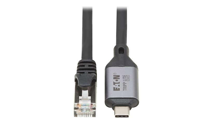 Tripp-Lite U436-03M | USB-C to RJ45 Gigabit Ethernet Cable (M/M) - USB 3.2 Gen 1, 3M