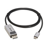 Tripp-Lite U444-003-DP8K6 | USB-C to DisplayPort Active Adapter Cable (M/M) - 8K 60 Hz, 4K 144 Hz, HDR, 4:4:4, HDCP 2.3, Black, 3 ft. (0.9 m)