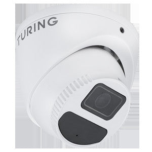 Turing Video EVD5FT256-1Y | EDGE+ 5 Megapixel Turret Security Camera, 256?GB Onboard Storage