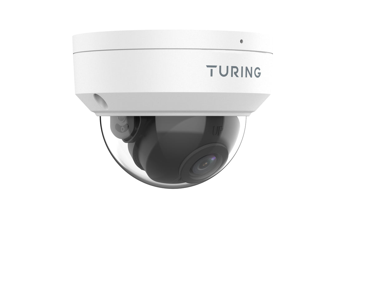 Turing Video TP-MFD8M28 | Network Dome Camera, 1/2.7 in. 8MP 16, 9 Progressive Scan CMOS