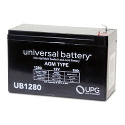 Universal Battery D5743 | 12V 8AH SLA Battery (UB1280)