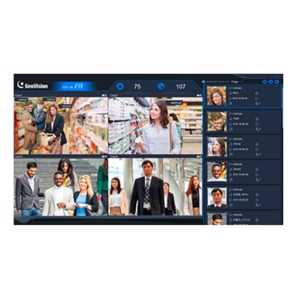 Usa Vision Systems 82-FR00001-0000 | AI FR Server with Face Recognition 1 Port