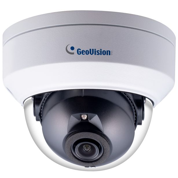 Usa Vision Systems 84-TDR274W-2F10 | GV-TDR2704-2F 2MP H.265 Low Lux WDR Pro IR Mini Fixed Rugged IP Dome Camera with 2.8mm Lens