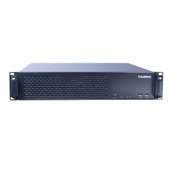 Usa Vision Systems 94-AI720-016 | UVS AI Guard NVR HotSwap System 20-Bay NVR Intel i7 Processor 16GB RAM 256GB SSD 16 Camera Maximum with GV-AI Guard Analytics Software - No HDD