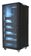 Video Mount Products EREN-27 | Enclosure 27U Floor Cabinet with Shelves