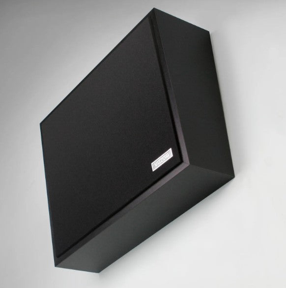 Valcom V-1016-BK | Angled Wall Speaker, One-Way, Black