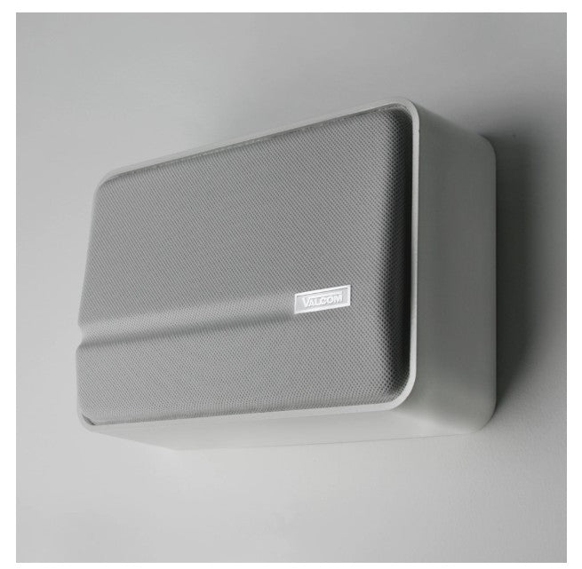 Valcom V-1042A-W | SlimLine Wall Speaker, One-Way, White