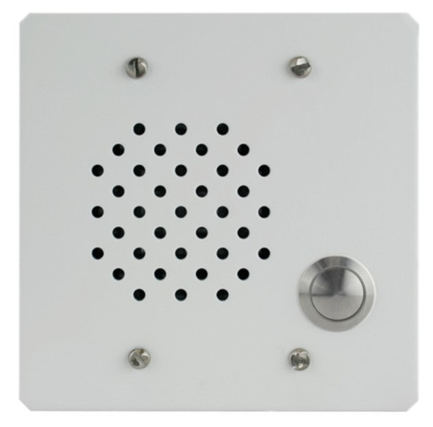 Valcom V-1073 | Vandal-Resistant Intercom Doorplate Speaker, Talkback