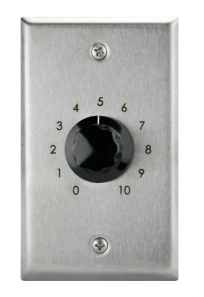 Valcom V-1094B | Page Port Preamp/Expander, without Bell Box, Wall Mounted, Stainless-Steel