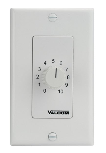 Valcom V-2992-W | Speaker Volume Control, Wall Mount, For Up to 150 One-Way Speakers
