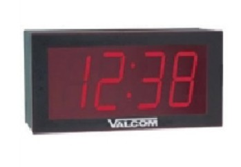 Valcom V-D11025B | 2.5" Digital Clock 110VAC/24V