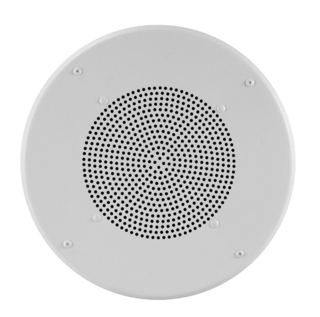 Valcom VC-1060A | Round Ceiling Speaker, 8-Inch, Talkback, for ACS
