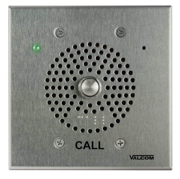 Valcom VIP-176A-IC | IP Vandal-Resistant Intercom Doorplate Speaker