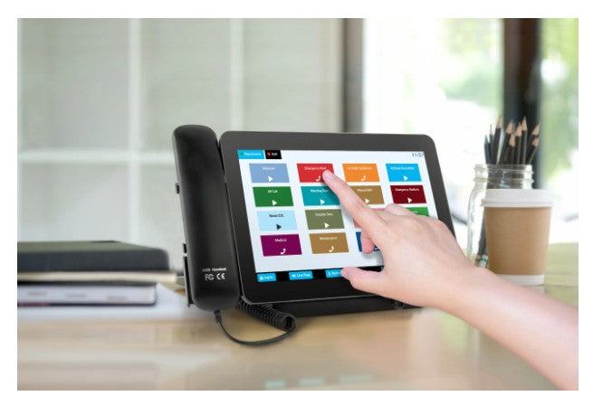 Valcom VIP-893S | IP/SIP Interactive Console, With Scheduler