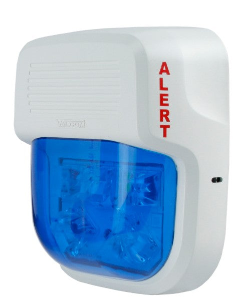Valcom VIP-998-BL-SA | IP/SIP Strobe Alert, Blue, Intrado OneAlert