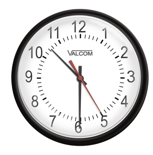 Valcom VIP-A16A | IP PoE, 16-Inch, Analog Clock