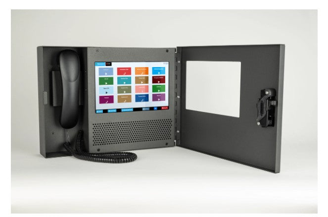 Valcom VIP-TCHH | IP Communication Panel with Handset, Wall Mount
