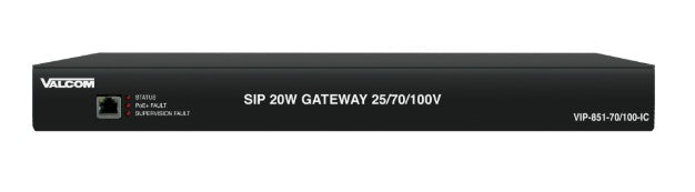 Valcom VIP85170/100IC | SIP 20-Watt Gateway 25/70/100 V