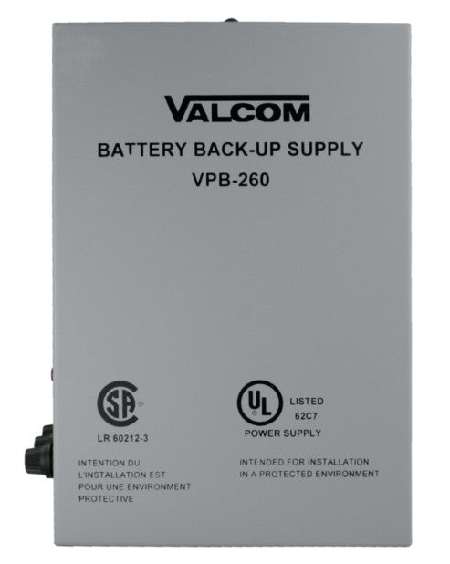 Valcom VPB-260 | Battery Back-Up Power Supply