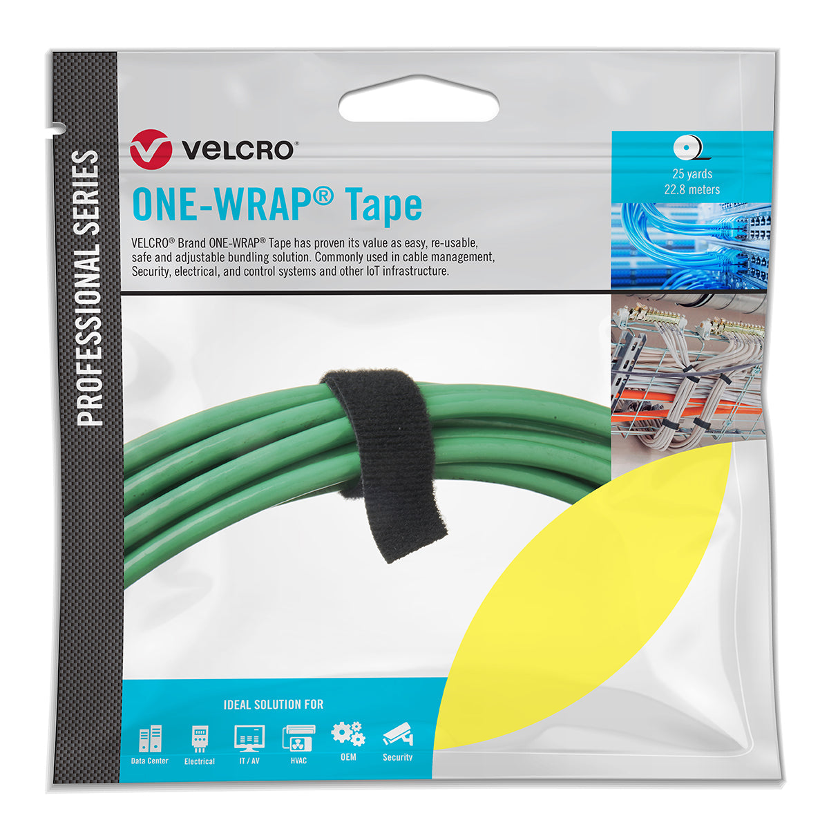 Velcro Companies 31064 | Cable Tie, Lemon