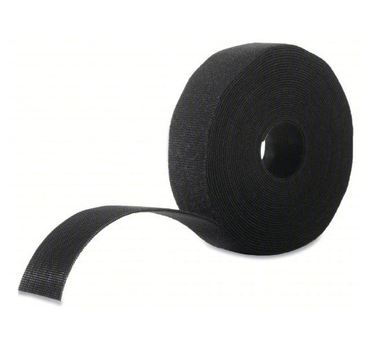 Velcro Companies 90340 | Hook and Loop Fastener, Black, 3/4 in × 12 ft