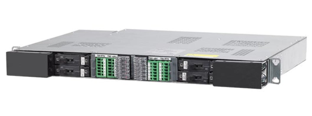 Vertiv 562579 | DC Distribution Panel, 1U, (4) Bullet Circuit Breakers, (12) GMT Fuse Positions, 150A Capacity
