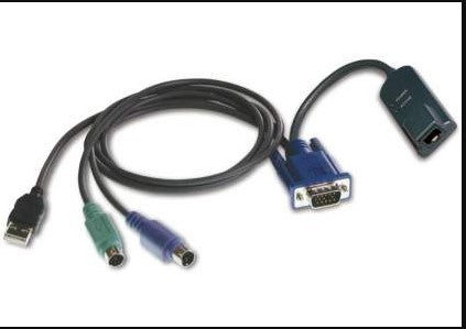 Vertiv DSAVIQ-PS2M32 Avocent Virtual Media Server Interface Module Kvm Cable - Rj-45 Female - Hd-15 Male