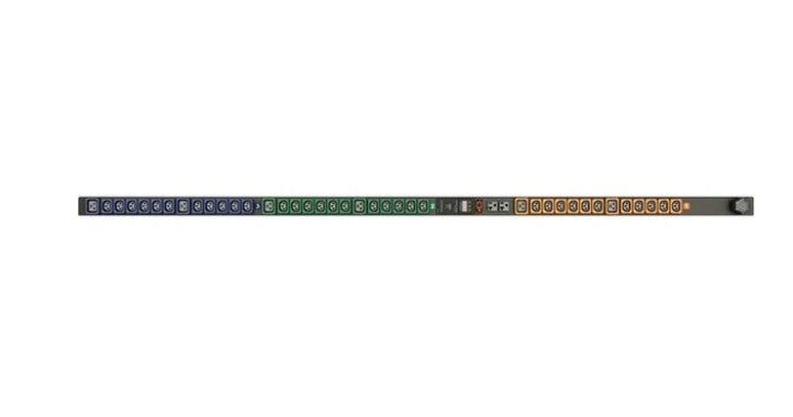 Vertiv I10058L | Metered Upgrade 0U PDU 3PH 5.7kW 120 208V 20A, L21-20P, (33) C13 (6) C19 Locking & (2) 5-20R Outlets
