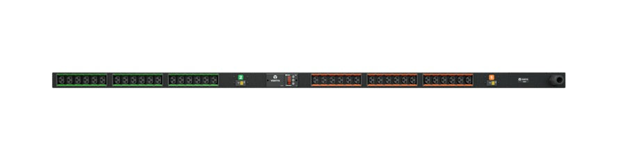 Vertiv I10494 | RPDU, Metered Upgradeable, 30A, 208V, 4.9kW, Vertical, Combination C13/C19, 10ft Power Cord