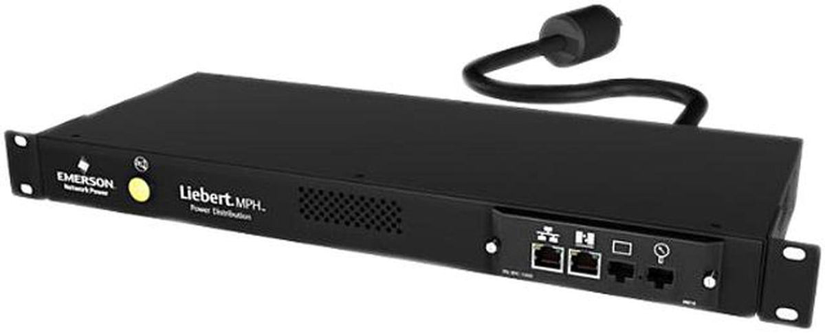 Vertiv MPH-NBR09AXXC30 Liebert Mph-nbr09axxc30 - Nine Nema 5-15/20 Outlets; 1u, 20 Amp Rated; Locking Nema L5-20p Input