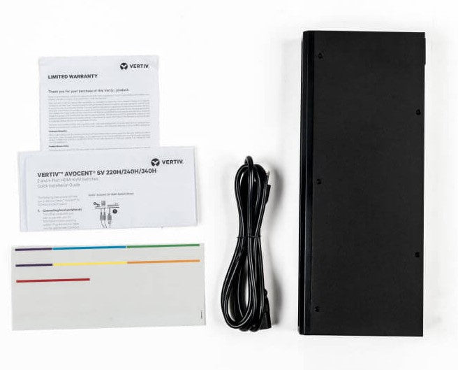 Vertiv SV240H-001 Vertiv Avocent 4-port Hdmi 4k Ultra Hd Kvm Switch - 4 Computer(s)