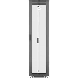 Vertiv VR3307TAA | Cabinet, VR Rack 48U 600mm Wide, 1200mm Deep with Sides, TAA, Black