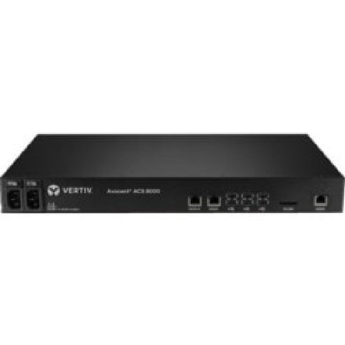 Vertiv ACS8008DAC-400 Vertiv Avocent Acs 8000 8-port Serial Console Server, Dual Ac Power