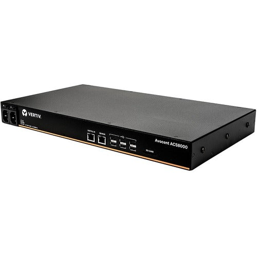 Vertiv ACS8016DAC-400 | Vertiv Avocent ACS8000 Serial Console - 16 port Console Server | Dual AC - Advanced Serial Console Server