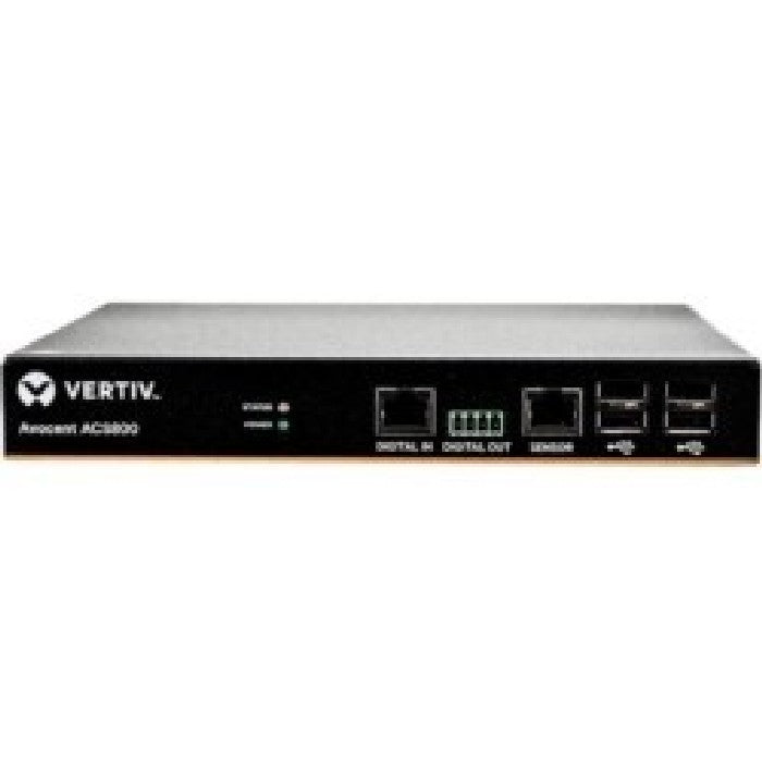 Vertiv ACS808EAC-001 Vertiv Avocent Acs 800 8-port Serial Console Server With External Ac Power Supply, Compact Chassis