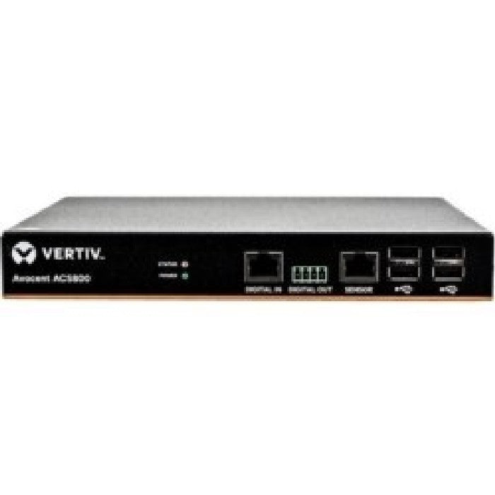 Vertiv ACS808EAC-400 Vertiv Avocent Acs 800 8-port Serial Console Server With External Ac Power Supply, Compact Chassis