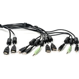 Vertiv CBL0116 | Vertiv Avocent USB Keyboard and Mouse, Dual HDMI and Audio Cable, 6 ft. for Vertiv Avocent SV and SC Series Switches - 6 ft