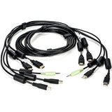 Vertiv CBL0116 | Vertiv Avocent USB Keyboard and Mouse, Dual HDMI and Audio Cable, 6 ft. for Vertiv Avocent SV and SC Series Switches - 6 ft