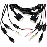 Vertiv CBL0118 | AVOCENT KVM Cable - 6 ft, Single Display, DVI-I, 1 x USB, 2 x Audio, Standard KVM cable 1-DVI-I/1-USB/2-AUDIO