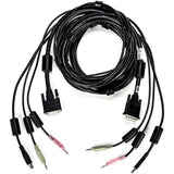 Vertiv CBL0119 | AVOCENT KVM Cable - 10 ft, Single Display, DVI-I, 1 x USB, 2 x Audio, Standard KVM cable 1-DVI-I/1-USB/2-AUDIO
