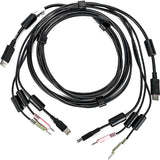 Vertiv CBL0122 | AVOCENT KVM Cable - 6 ft, Single Display, DisplayPort, 1 x USB, 2 x Audio, Standard KVM cable 1-DISPLAYPORT/1-USB/2-AUDIO.